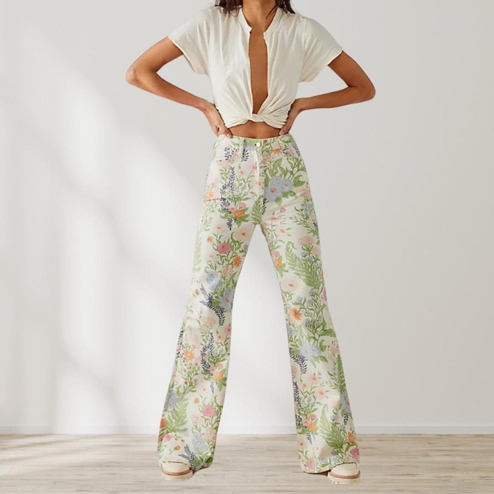 Wanderer Wallflower Flare Jean